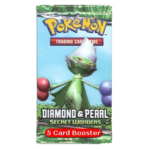 Merveilles Secrètes Booster (5 Cards)