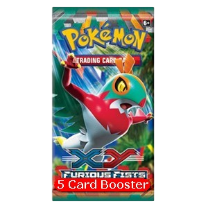 Poings Furieux Booster (5 Cards)