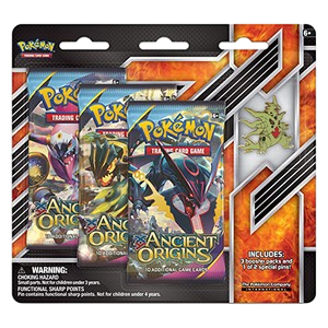 Origines Antiques: Mega Tyranitar Pin Blister 3 Boosters