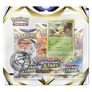 Stars Étincelantes: Leafeon Blister 3 Boosters