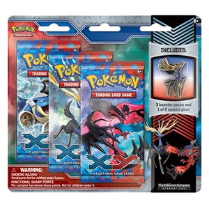 XY: Xerneas Pin Blister 3 Boosters