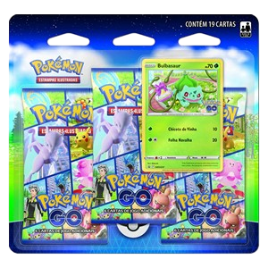 Pokémon GO: Bulbasaur Blister 3 Boosters