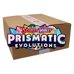 Prismatic Evolutions 10 Elite Trainer Box Case