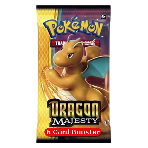 Majesté Des Dragons Booster (6 Cards)