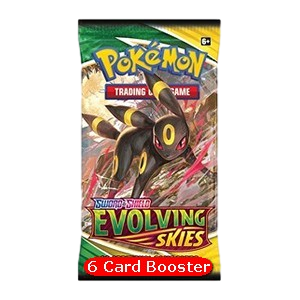 Évolution Céleste Booster (6 Cards)