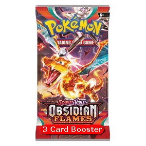 Flammes Obsidiennes Fun Pack (3 Cards)