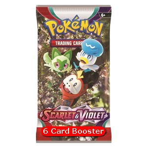 Écarlate et Violet Booster (6 Cards)