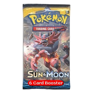 Soleil et Lune Booster (6 Cards)