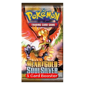 HeartGold SoulSilver Booster (5 Cards)