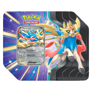 Slashing Legends Tins: Zacian ex Tin (Version US)