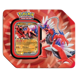 Paldea Legends Tins: Koraidon ex Tin (Version US)