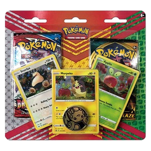Morpeko, Snorlax & Applin 2-Pack Blister