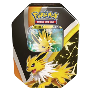 Eevee Evolution Tins: Jolteon V Tin