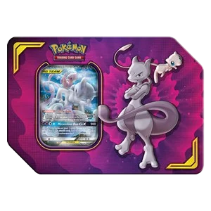 Power Partnership Tins: Mewtwo & Mew GX Tin