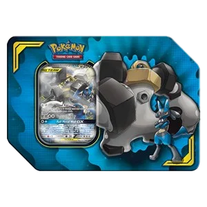 Power Partnership Tins: Lucario & Melmetal GX Tin