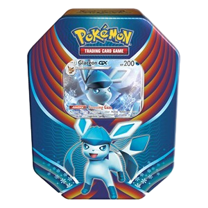 Evolution Celebration Tins: Glaceon GX Tin