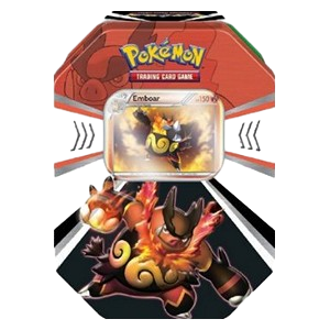 Evolved Battle Action Tins: Emboar Tin