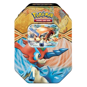 EX Power Tins: Keldeo-EX Tin