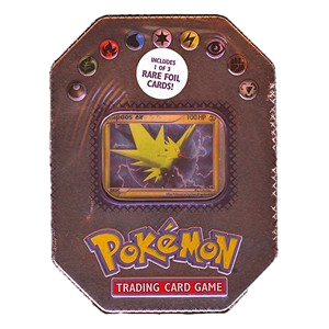 EX Collector's Window Tins: Zapdos ex Tin