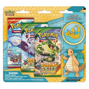 Dragonite Collector's Pin 3-Pack Blister