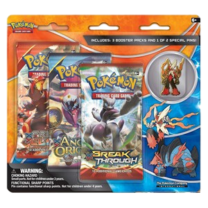 Mega Blaziken Pin 3-Pack Blister