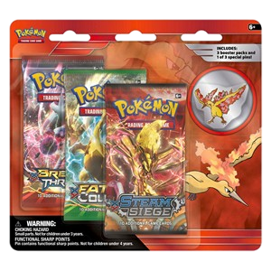 Moltres Pin 3-Pack Blister