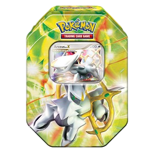 Arceus Collector's Tins: Arceus LV.X Tin (Green)