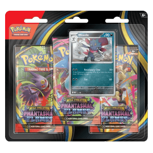 Flammes Fantasmagoriques: Weavile Blister 3 Boosters